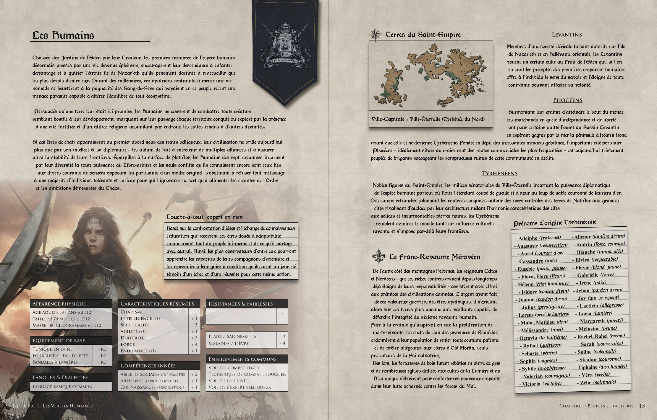 Peuples et factions (Humains 01)
